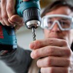 Wymiana wiertła w wiertarce Bosch