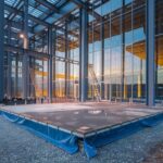0Gotowa płyta betonowa na placu budowy