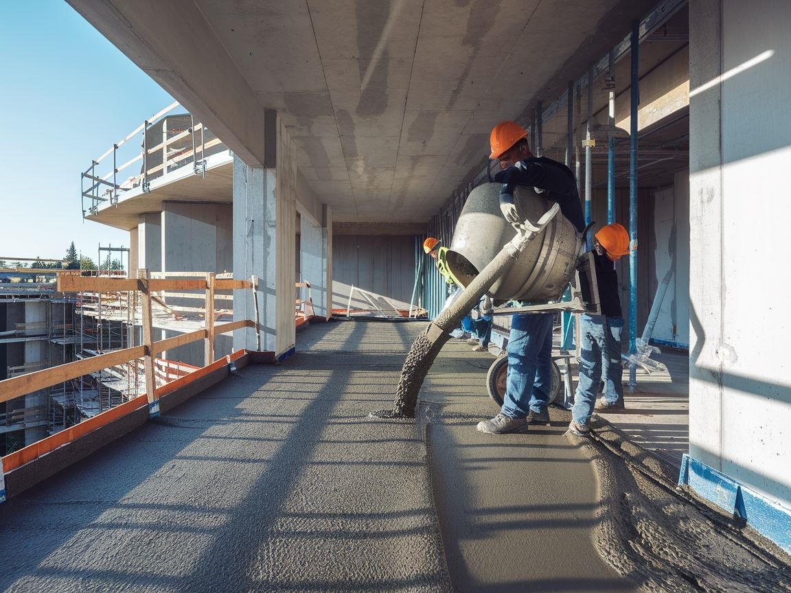 0Szczegóły techniczne wylewki na balkon