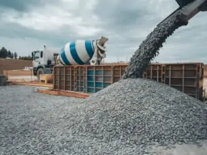 Ilość żwiru potrzebna do metra sześciennego betonu