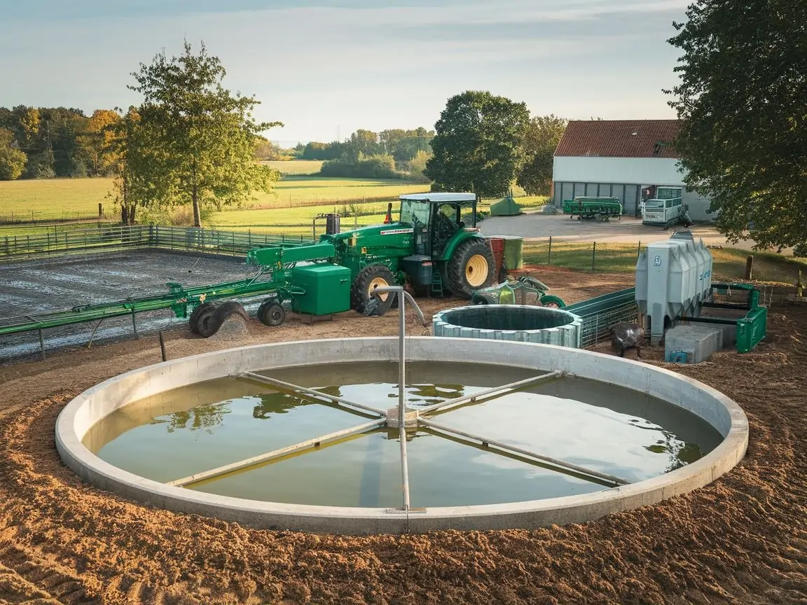 Instalacja systemu oczyszczania ścieków