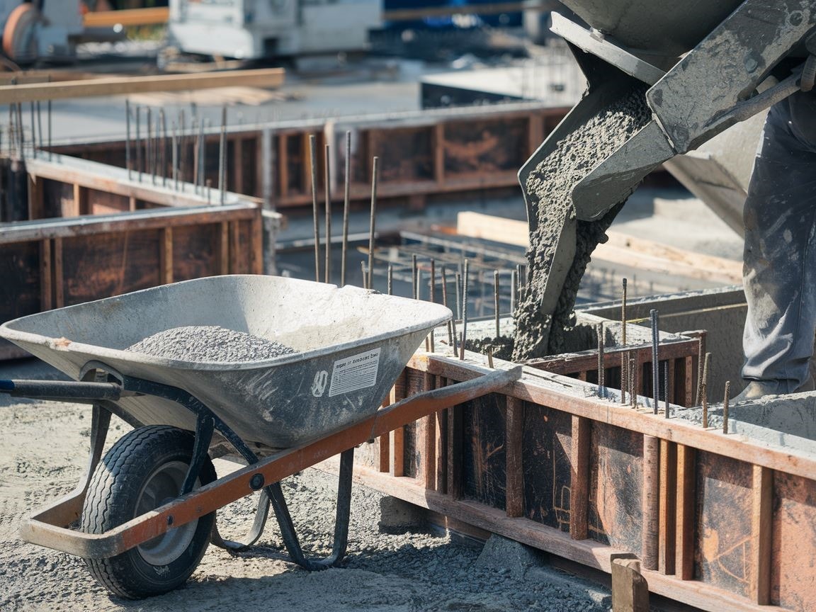 Mieszanka betonowa z żwirem